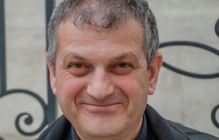 El P. Jacques Mourad, elegido nuevo Arzobispo de Homs de los Sirios. Cru00e9dito: ACN 