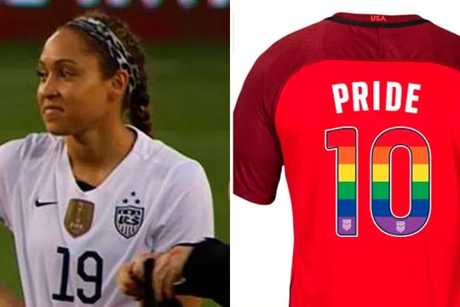 Futbolista cristiana se negó a jugar en su selección por camiseta del “orgullo gay”