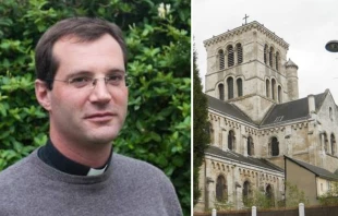 P. Jean-Baptiste Sebe +. Fotos: Arquidiu00f3cesis de Rouen 