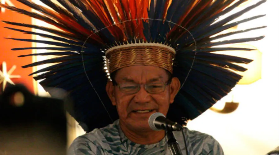 Jefe de la tribu amazónica Macuxi, Jonas Marcolino / Crédito: Edward Pentin