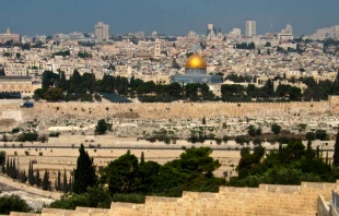 Jerusalu00e9n. Cru00e9dito: Wikipedia / dominio pu00fablico 