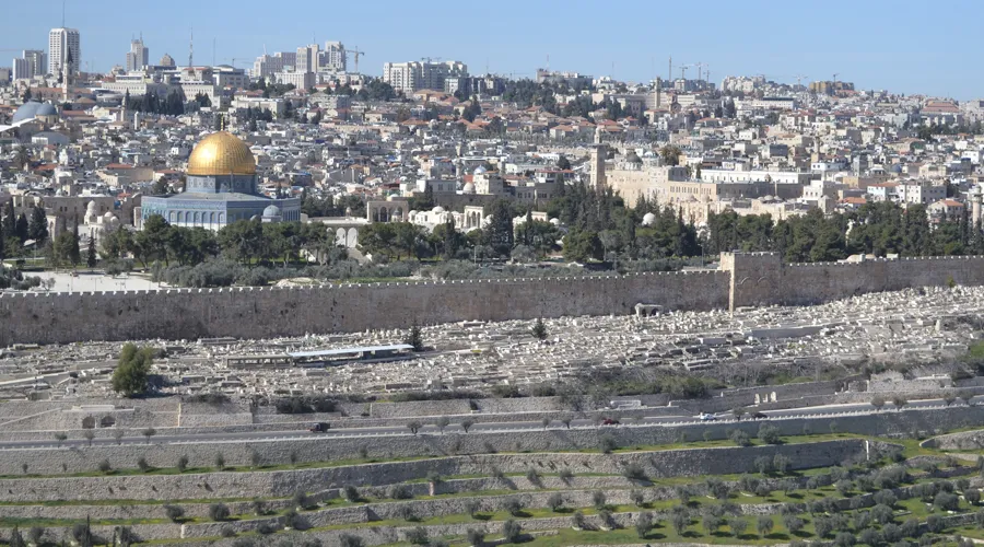 Vista panorámica de la ciudad de Jerusalén. Foto: Mercedes De La Torre / ACI Prensa
