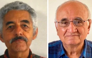 Joaquu00edn Mora y Javier Campos, los dos sacerdotes jesuitas asesinados en Mu00e9xico el 20 de junio de 2022. Cru00e9dito: Cortesu00eda de la Compau00f1u00eda de Jesu00fas 