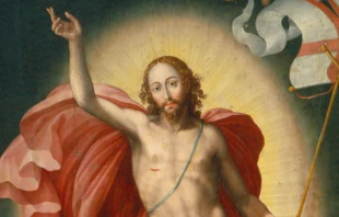 La resurrecciu00f3n de Cristo. Cru00e9dito: Dominio Pu00fablico - Wikipedia 