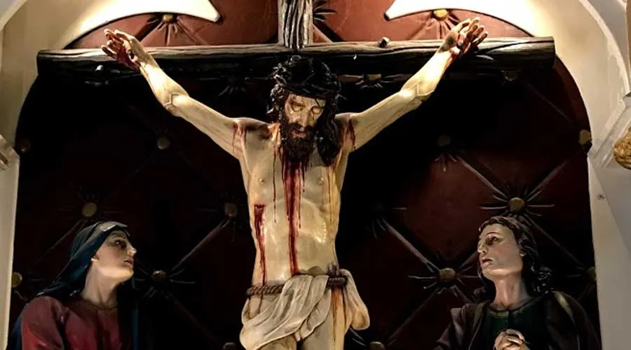 Jesús crucificado / Crédito: David Ramos / ACI Prensa.