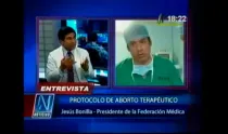 Dr. Jesús Bonilla. Foto: Captura de YouTube / Canal N