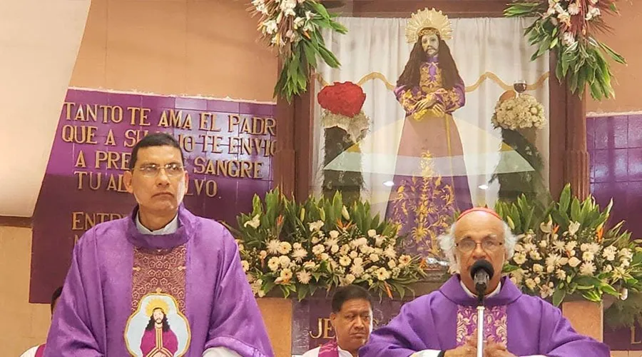 Jesús del Rescate en la Arquidiócesis de Managua. Crédito: Facebook - Arquidiócesis de Managua
