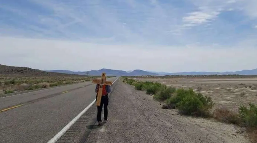 Este padre de familia caminó 4.500 kilómetros para estar en Marcha por la Vida 2019 en EEUU