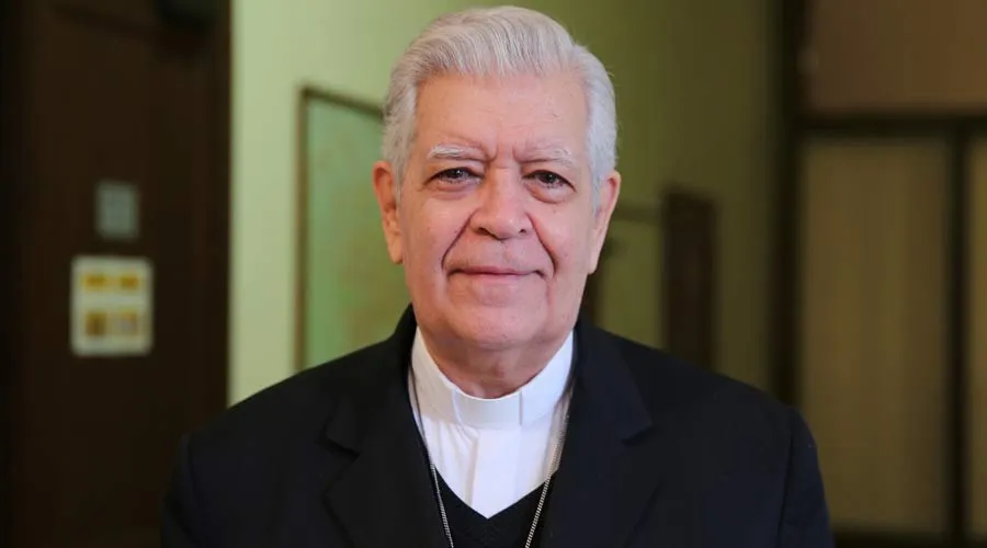 El hasta ahora Arzobispo de Caracas, Cardenal Jorge Urosa. Foto: Daniel Ibáñez / ACI Prensa