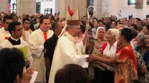 Cardenal Jorge Urosa Savino en Misa Crismal de Semana Santa 2017. Foto: Arquidiócesis de Caracas.