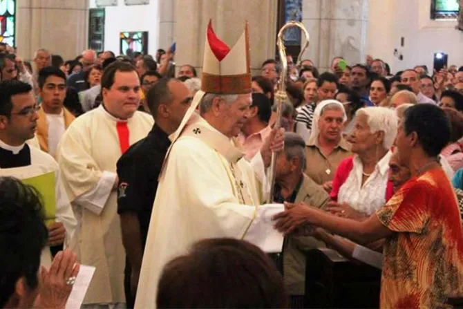 Cardenal Urosa pide “dar testimonio de Cristo” en medio de crisis en Venezuela