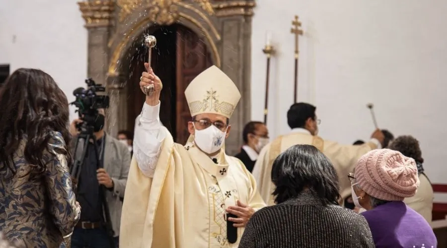Imagen referencial / Mons. José Antonio Fernández Hurtado. Crédito: Arquidiócesis de Tlalnepantla.