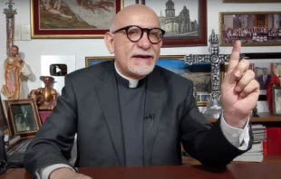 P. Josu00e9 de Jesu00fas Aguilar. Cru00e9dito: Captura de video / YouTube oficial. 