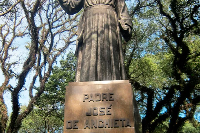 Diócesis de Tenerife regala al Papa Francisco escultura de San José de Anchieta