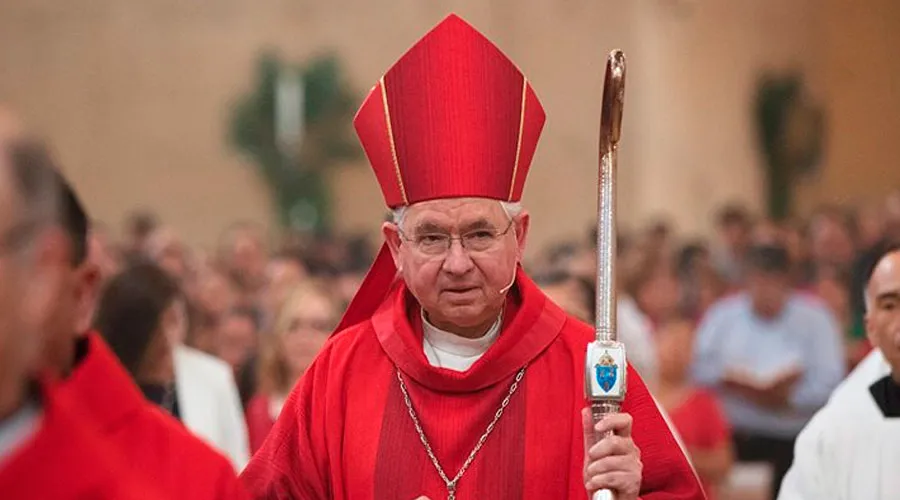 Mons. José Gómez. Foto: Facebook Archbishop José Gómez