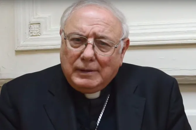 Toda ley debe basarse en valores morales objetivos, afirma Arzobispo argentino