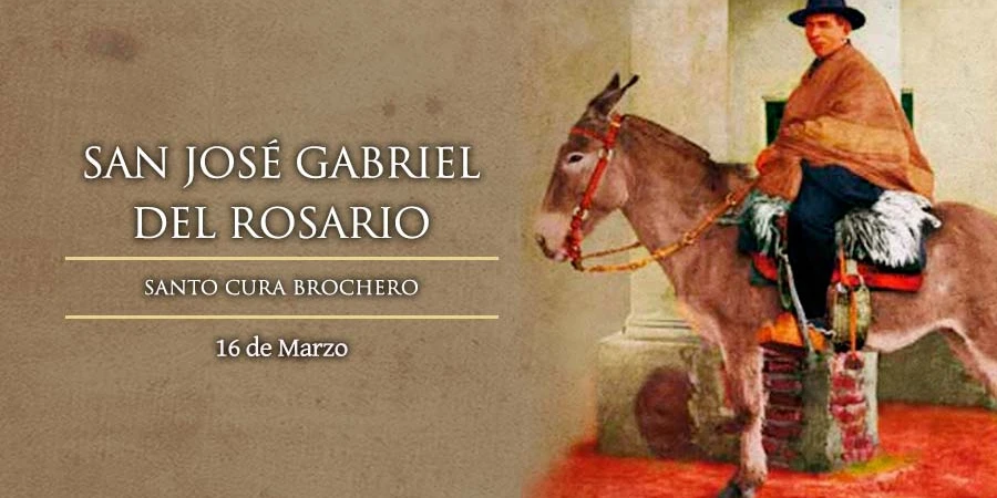 Santo del día 16 de marzo: Santo Cura Brochero. Santoral católico | ACI Prensa