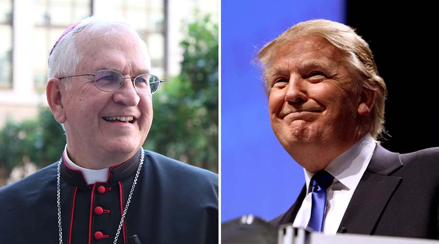 Mons. Joseph E. Kurtz. Foto: ACI Prensa / Donald Trump. Foto: Flickr de Gage Skidmore (CC BY-SA 2.0).?w=200&h=150