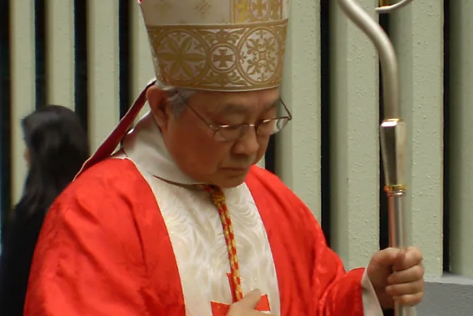 El Cardenal Zen pide al Papa un nuevo Obispo para Hong Kong