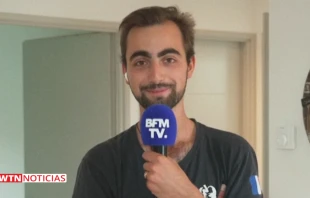 Henri d'Anselme, joven catu00f3lico llamado hu00e9roe de Francia. Cru00e9dito: AP / EWTN Noticias 