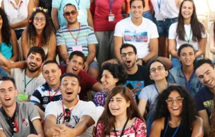 Ju00f3venes del Lu00edbano. Cru00e9dito: ACN 