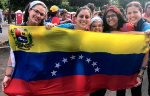 Ju00f3venes de Venezuela. Cru00e9dito: Vatican Media 