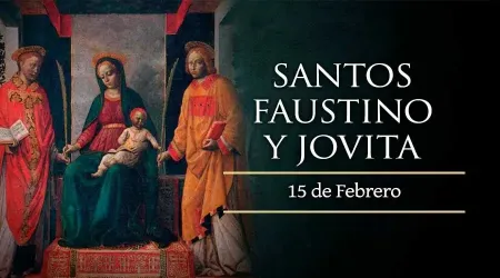 Cada 15 de febrero recordamos a San Faustino y San Jovita mártires, hermanos que bautizaron a miles