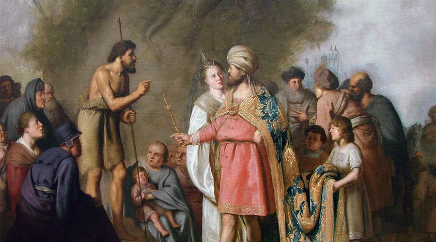 San Juan Bautista predicando ante Herodes Antipas / Crédito: Pieter de Grebber - Wikimedia Commons (Dominio Público)?w=200&h=150