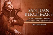 Cada 26 de noviembre la Compañía de Jesús celebra a San Juan Berchmans, modelo para la juventud