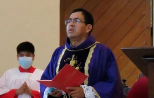 Mons. Juan Carlos Asqui Pilco, Obispo Auxiliar electo de Tacna y Moquegua (Peru00fa). Cru00e9dito: Diu00f3cesis de Tacna y Moquegua 