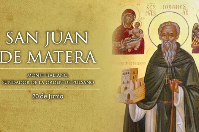 Cada 20 de junio celebramos a San Juan de Matera, el santo al que Dios protegió de la calumnia