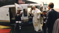 San Juan Pablo II en Los Ángeles. Foto: Arquidiócesis de Los Ángeles.
