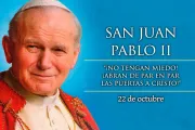 Cada 22 de octubre se celebra la fiesta del Papa San Juan Pablo II, el Grande