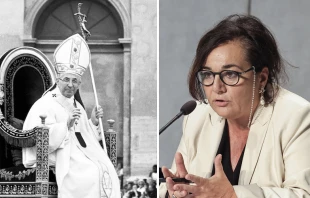 Papa Juan Pablo I. Cru00e9dito: Fundaciu00f3n Juan Pablo I. Stefania Falasca. Cru00e9dito: Pablo Esparza / ACI Prensa 