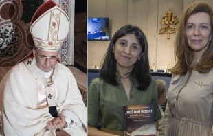 Juan Pablo I. Cru00e9dito: Fundaciu00f3n Juan Pablo I. Nunzia Locatelli y Cintia Suu00e1rez. Cru00e9dito: Pablo Esparza / ACI Prensa 