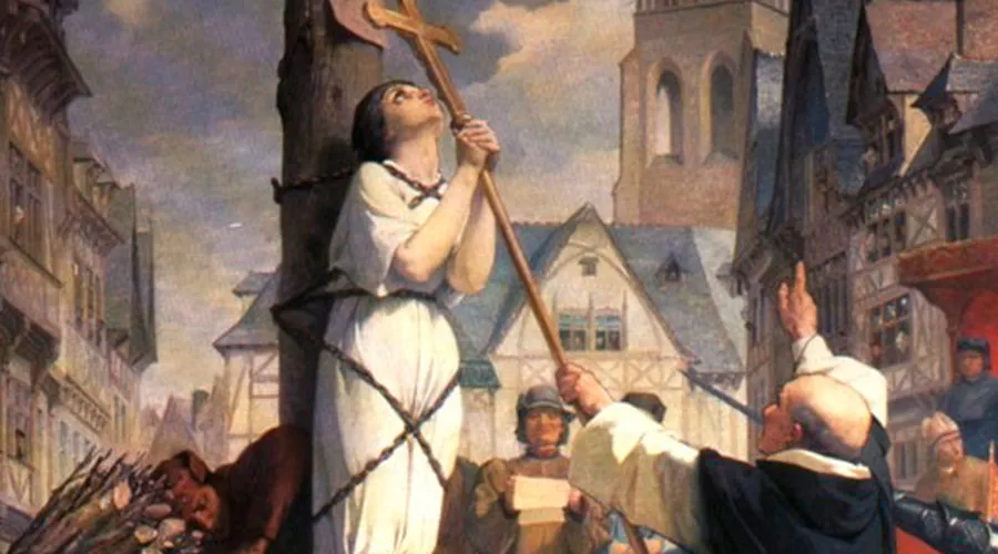 Santa Juana de Arco - Cuadro de Jules Eugène Lenepveu