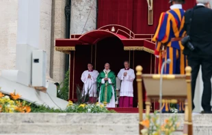 El Papa durante la Misa del Jubileo de los Diu00e1conos. Foto: Daniel Ibu00e1u00f1ez / ACI Prensa 