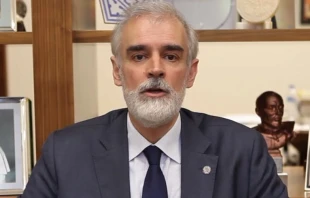 P. Julio Martu00ednez Martu00ednez. Cru00e9dito: Pontificia Universidad Comillas 