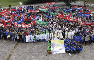 Ju00f3venes salen a misiones de invierno /Foto: Pastoral Universidad Catu00f3lica de Chile 