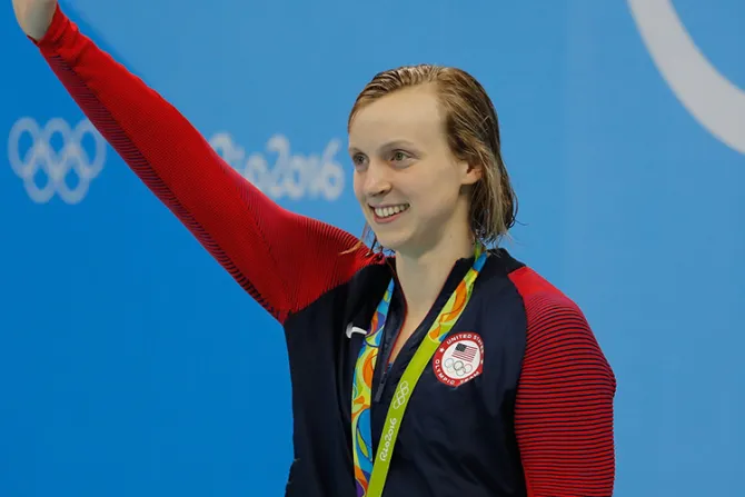 Esta nadadora católica bate récords en Olimpiadas Río 2016 con una oración a la Virgen