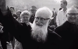 P. Josu00e9 Kentenich. Foto: Captura de video. 