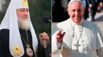 Foto : El Patriarco Kiril - El Papa Francisco / Crédito : Wikipedia (CC-BY-SA-3.0) - ACIPrensa