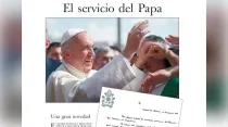 Portada de la edición para Argentina de L'Osservatore Romano.