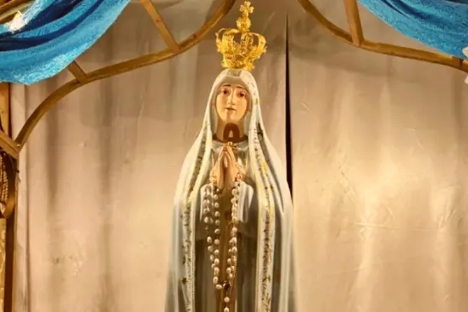 Recuperan imagen robada de la Virgen justo a tiempo para celebrar su fiesta