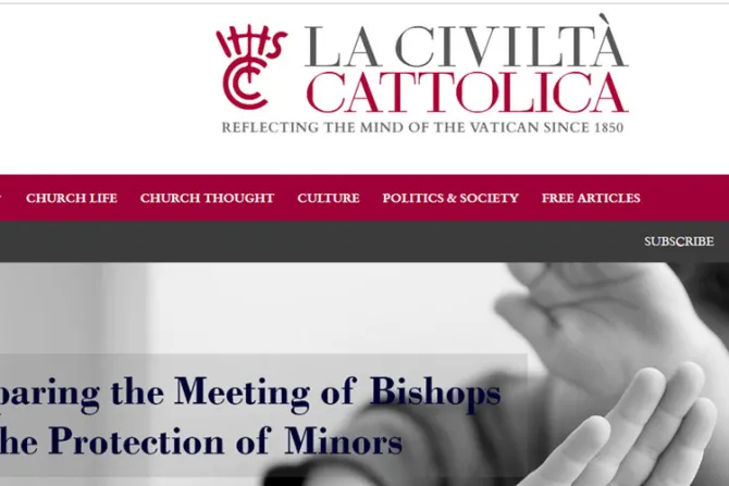 La Civiltá Cattolica publica libro por encuentro mundial de obispos sobre abusos