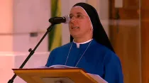 La Hermana Gloria Maalouf / Foto: Captura Youtube CTV