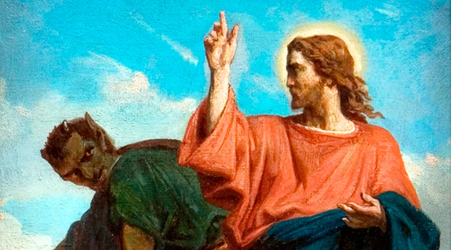 La TentaciÃ³n de Cristo de FÃ©lix Joseph Barrias / CrÃ©dito: Wikimedia Commons