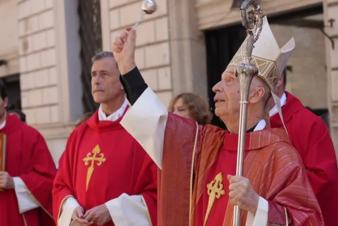 Cardenal preside Misa en iglesia española de Roma por la fiesta del apóstol Santiago
