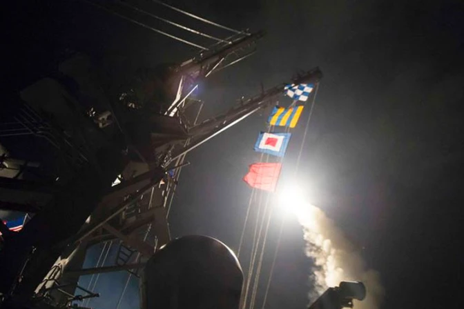 Desconcierta velocidad del ataque de Estados Unidos a Siria, afirma Obispo