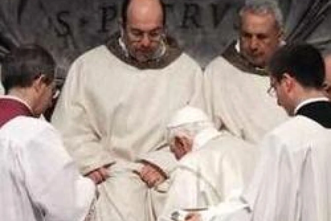 El Papa en la Misa de la Cena del Señor: La prédica de la Iglesia no fallará en la historia